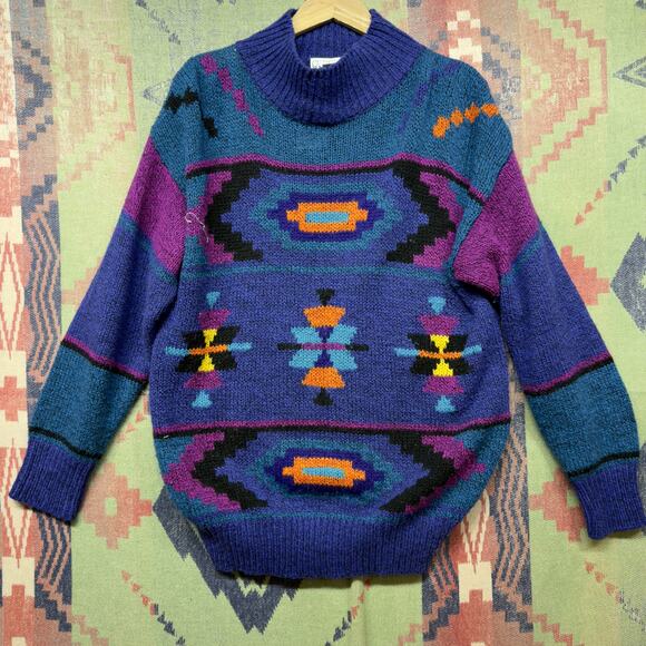 Calamity Jane's Apparel Other - Calamity Jayne Vintage Western Sweater Size Medium 80s